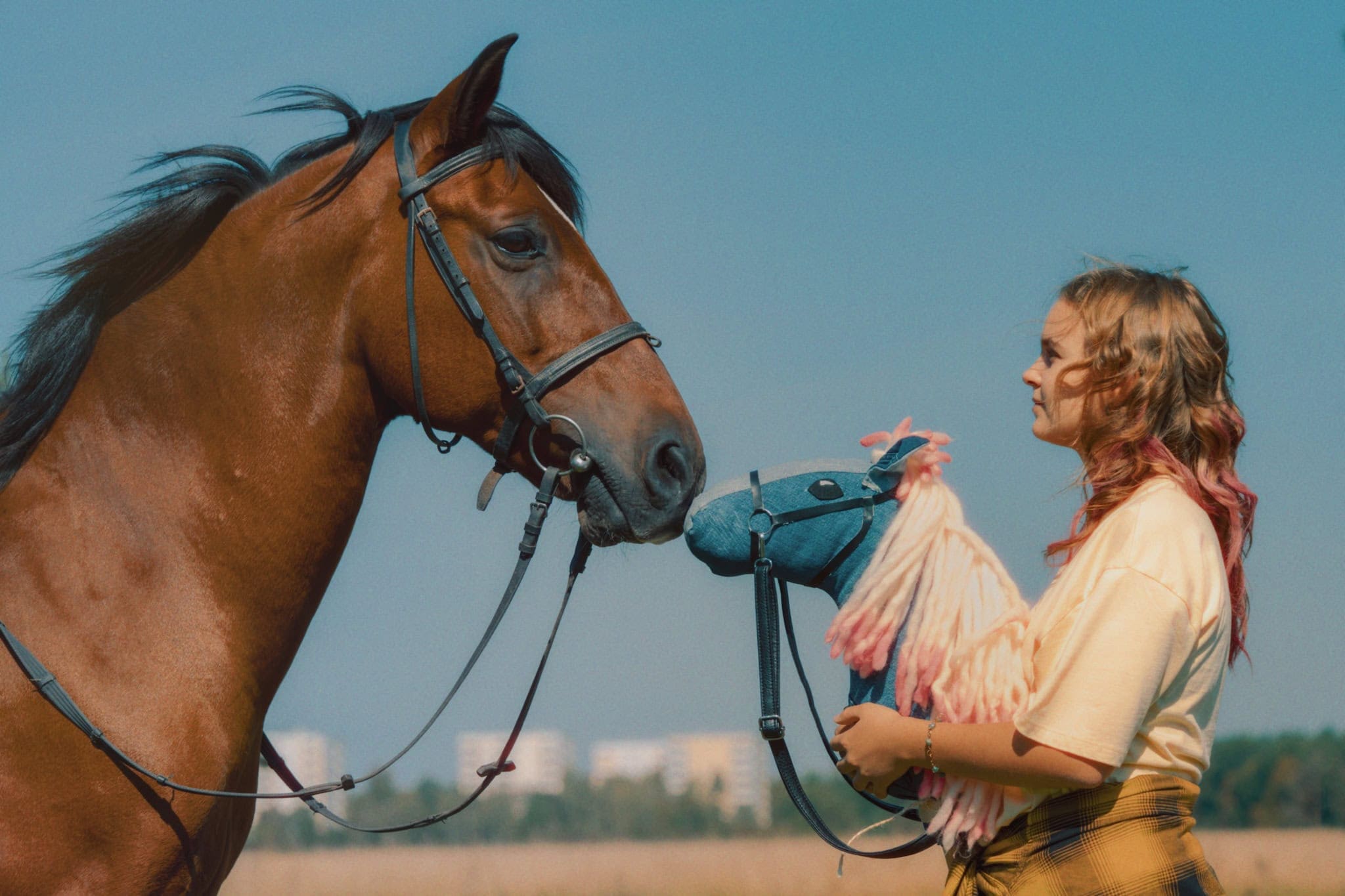 Pferd am Stiel Kinostart Ostergewinnspiel // HIMBEER