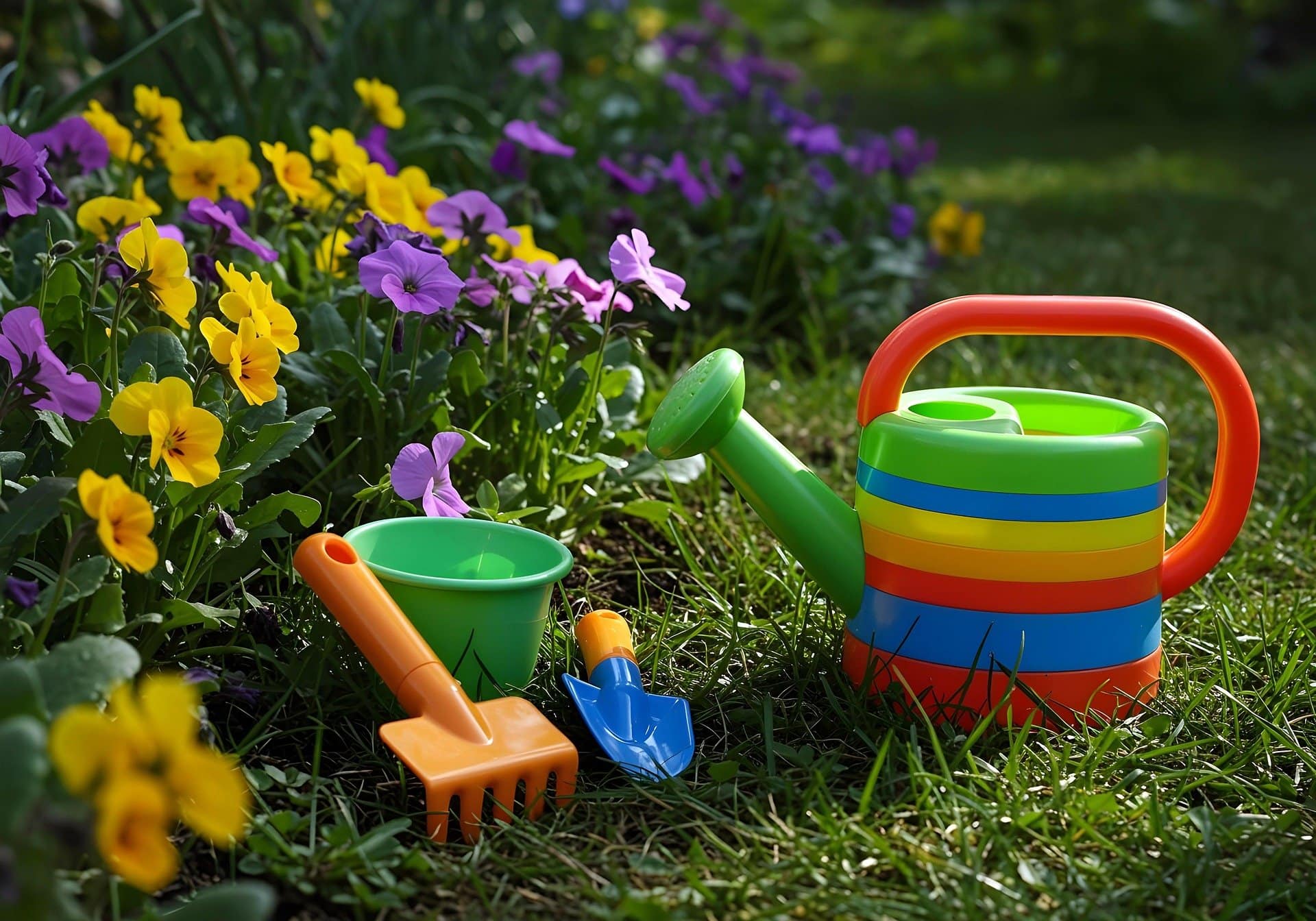 Kleine Kinder-Gärtnerei, ÖBZ – Tipps für die erste Osterferienwoche KW 14 // HIMBEER