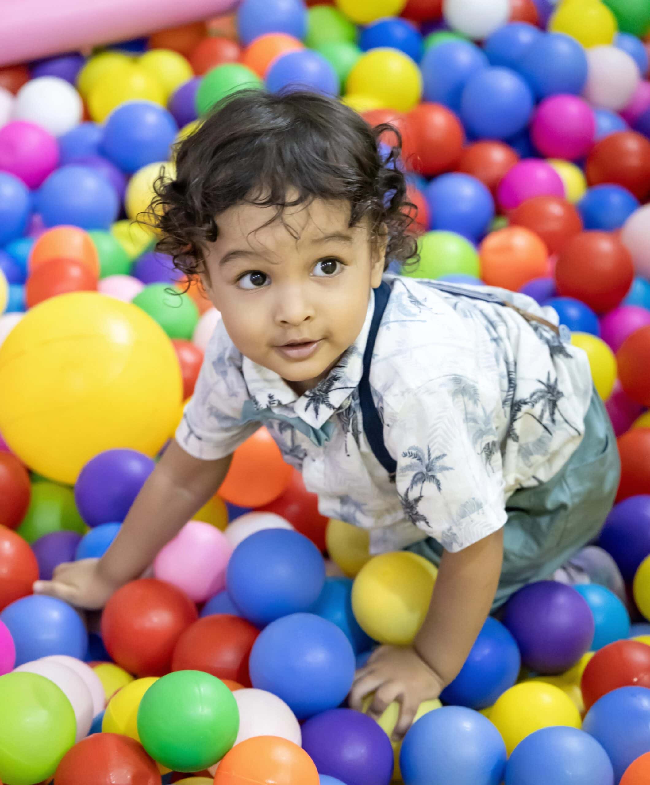 Spaß im Indoorspielplatz am Geburtstag // HIMBEER