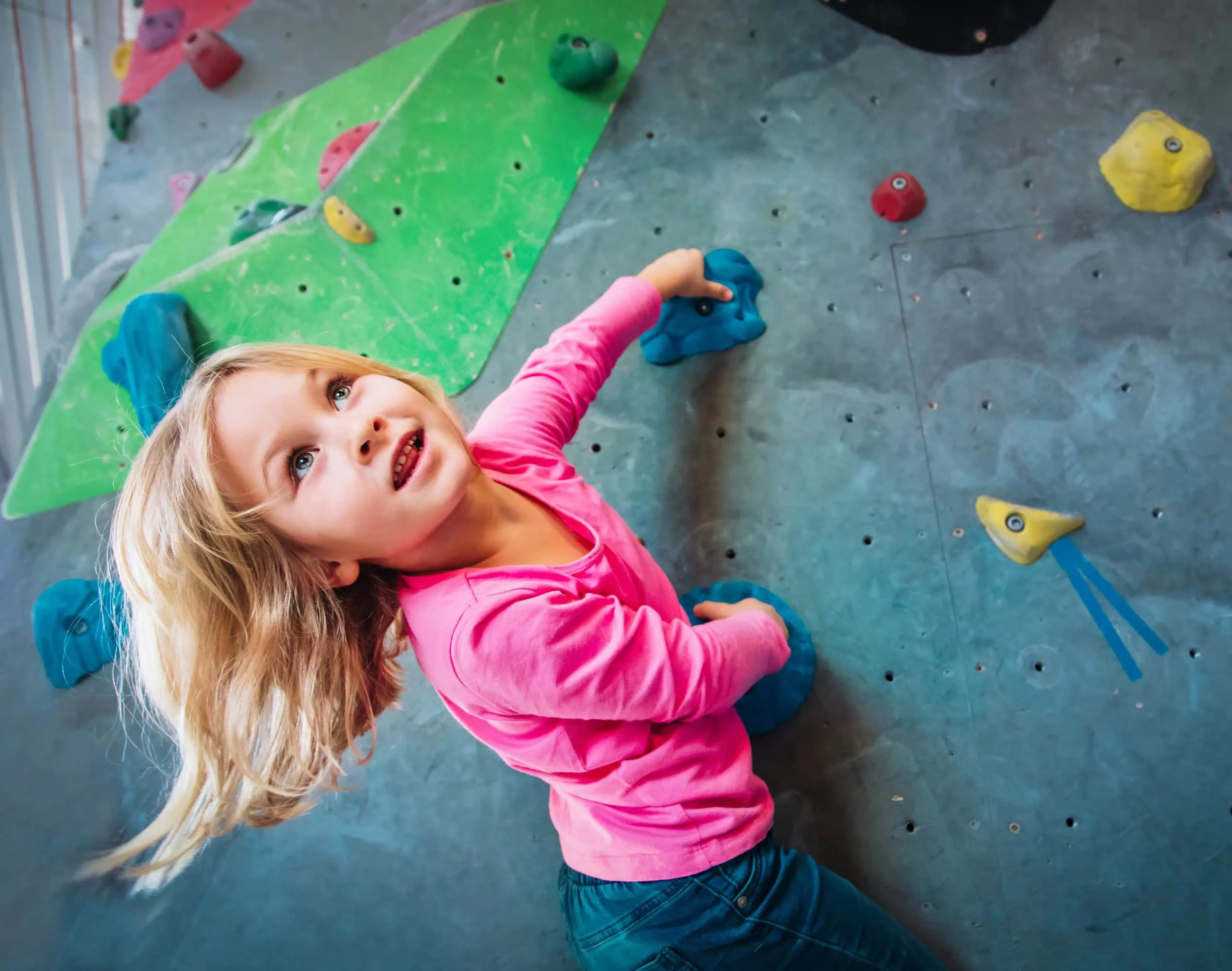 Bouldern am Geburtstag mit Kitakindern // HIMBEER