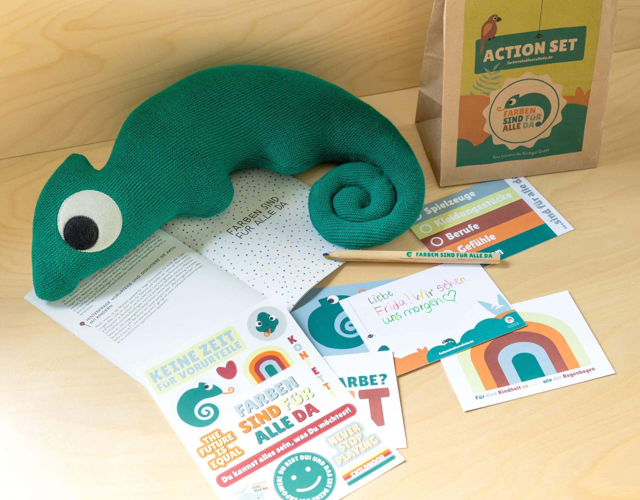 Bildungs- und MItmach-Initiative „Farben sind für alle da“ zu gendersensibler Pädagogik in Kindergarten und Kita