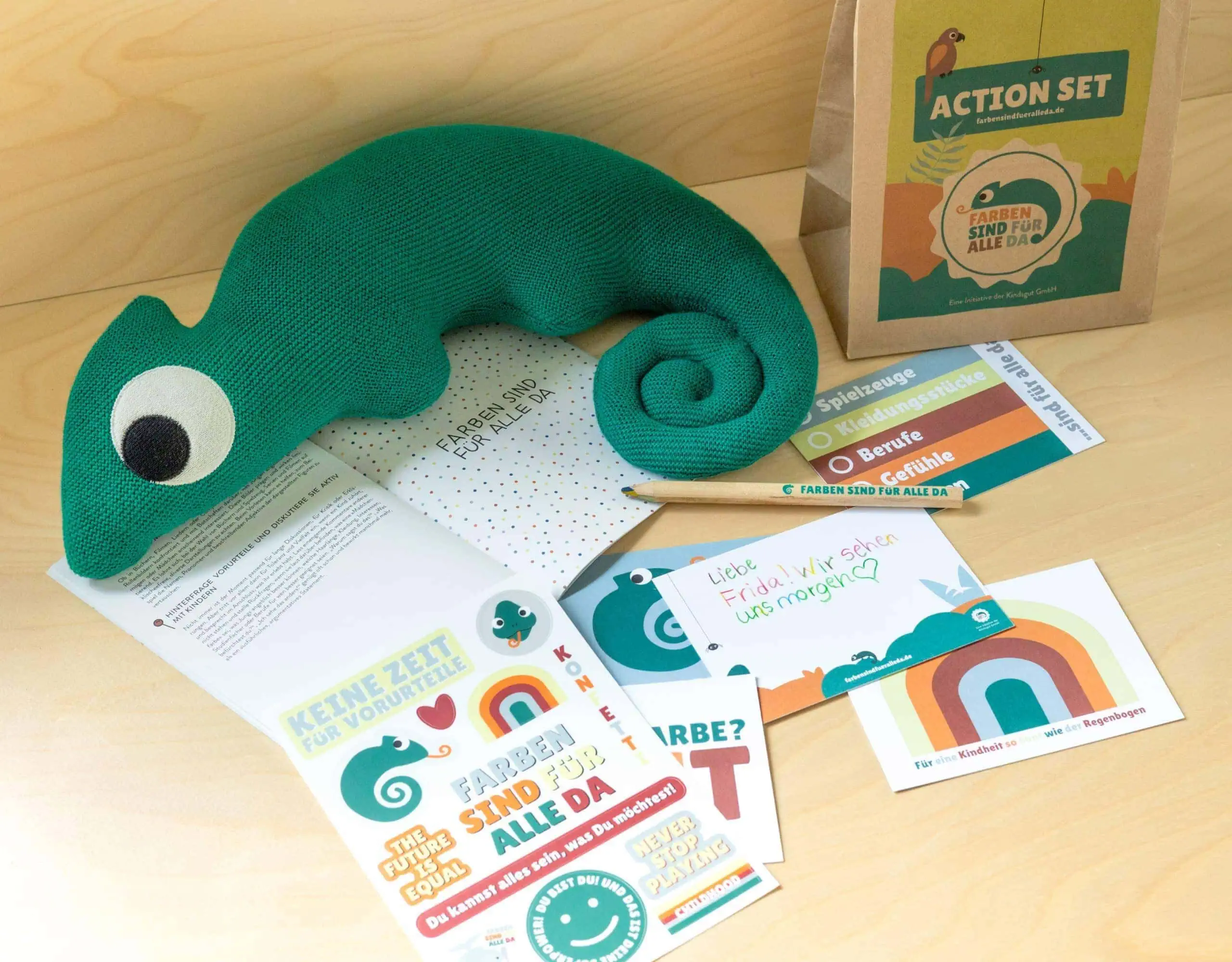 Bildungs- und MItmach-Initiative „Farben sind für alle da“ zu gendersensibler Pädagogik in Kindergarten und Kita