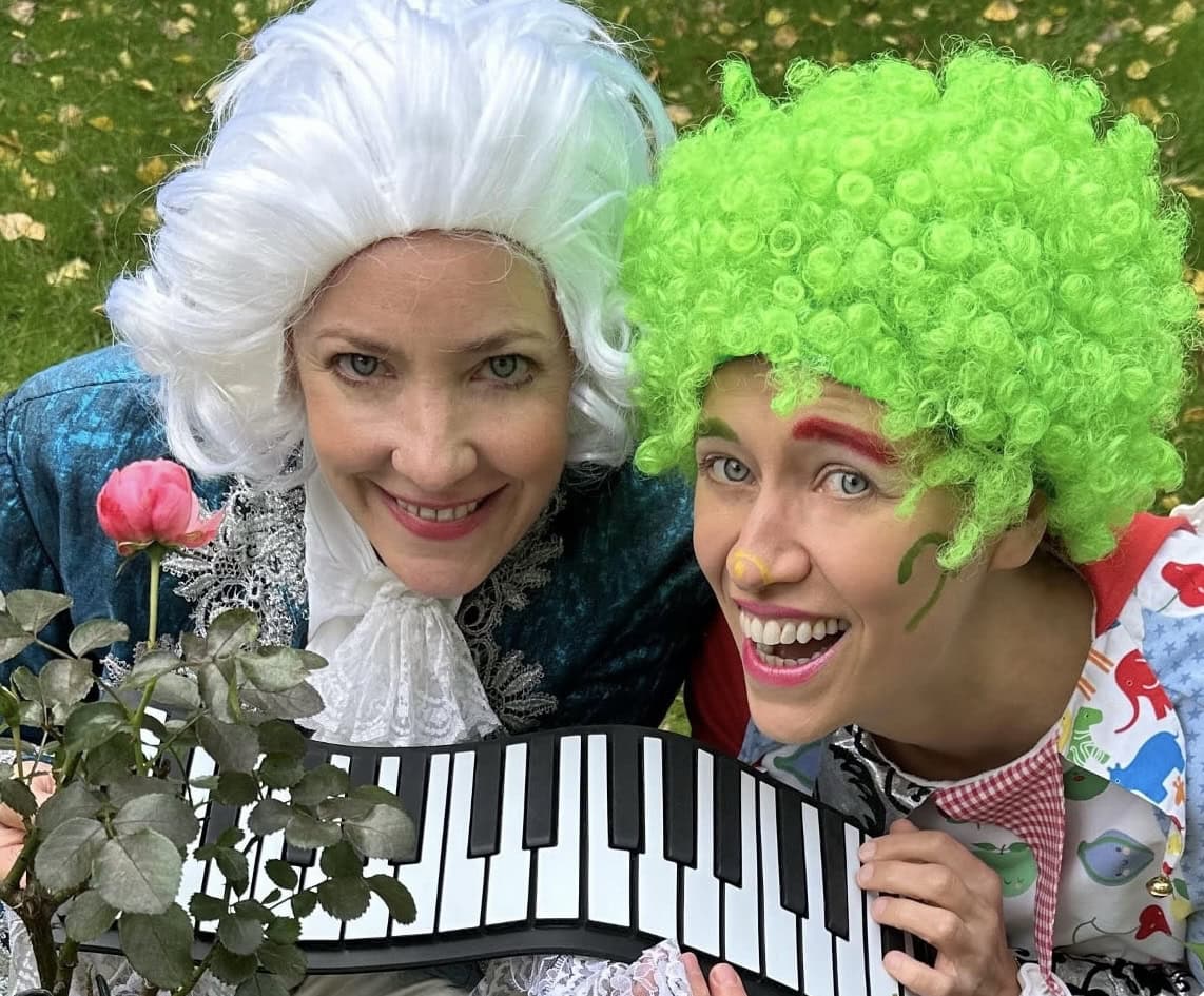 !Alles Mozart! Mit den Musikkobolden KiKilina und KiKolino – Tipps fürs dritte Aprilwochenende KW 16 // HIMBEER 