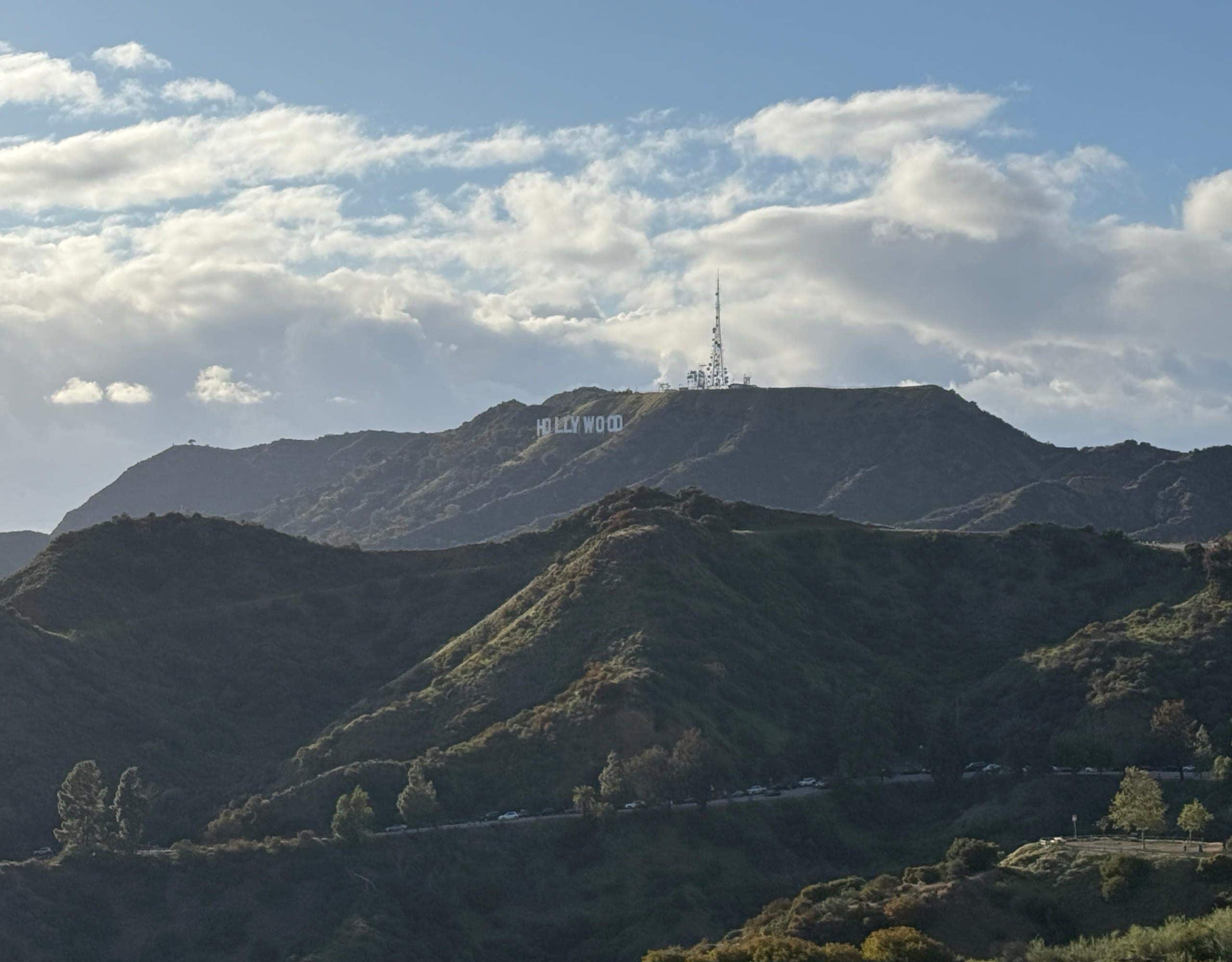 Hollywood-Schiftzug in Los Angeles