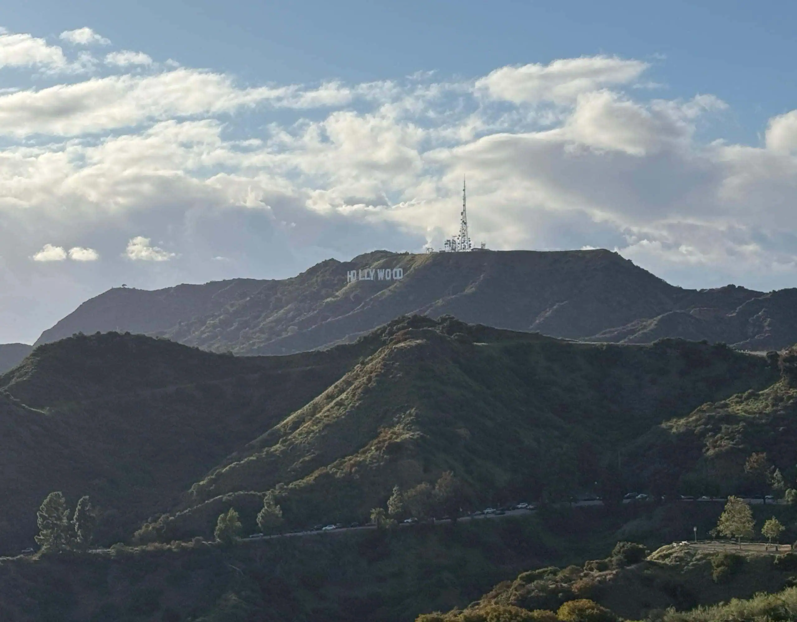 Hollywood-Schiftzug in Los Angeles