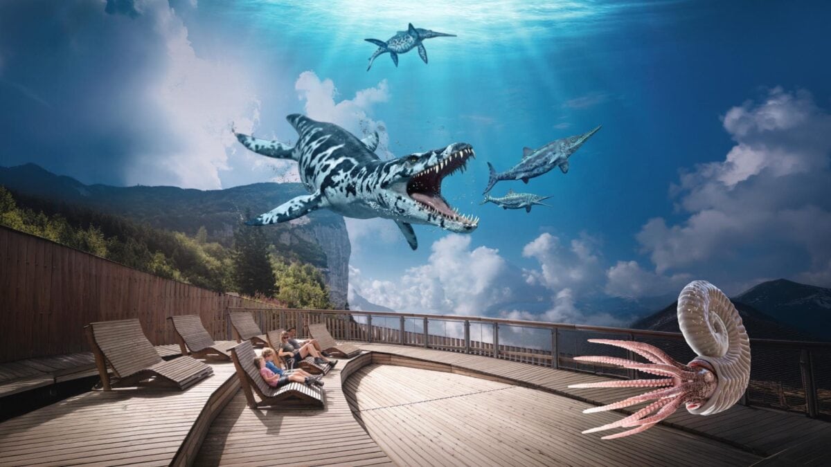 Triassic Park - Steinplatte Waidring // HIMBEER