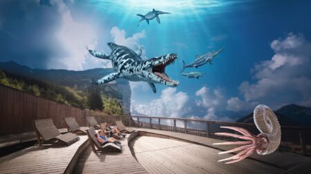 Triassic Park - Steinplatte Waidring // HIMBEER