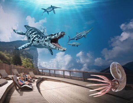 Triassic Park - Steinplatte Waidring // HIMBEER