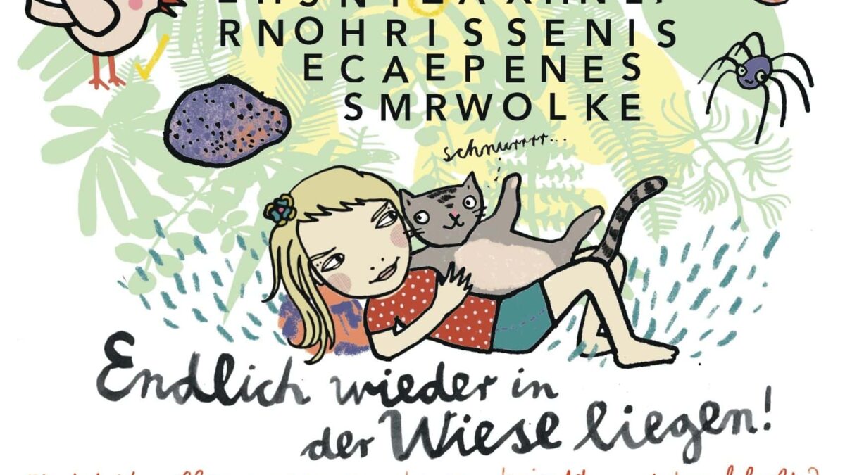 HIMBEERCHEN Kinderrätsel: Es krabbelt in der Wiese // HIMBEER