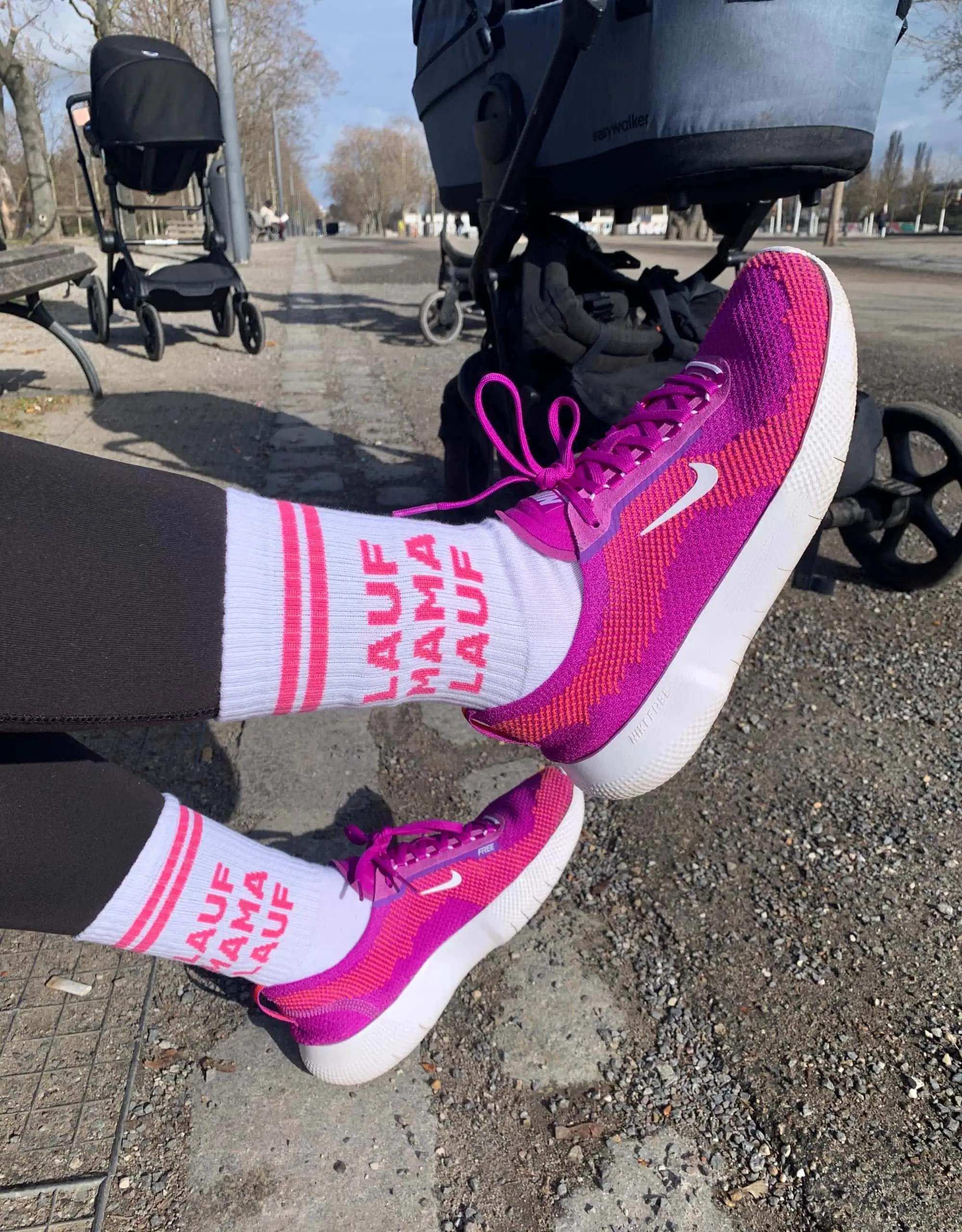 HIMBEER Testbericht: Outdoor-Sport mit Baby – Pauline testet LAUFMAMALAUF