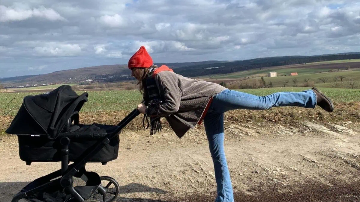 HIMBEER Testbericht: Outdoor-Sport mit Baby – Pauline testet LAUFMAMALAUF