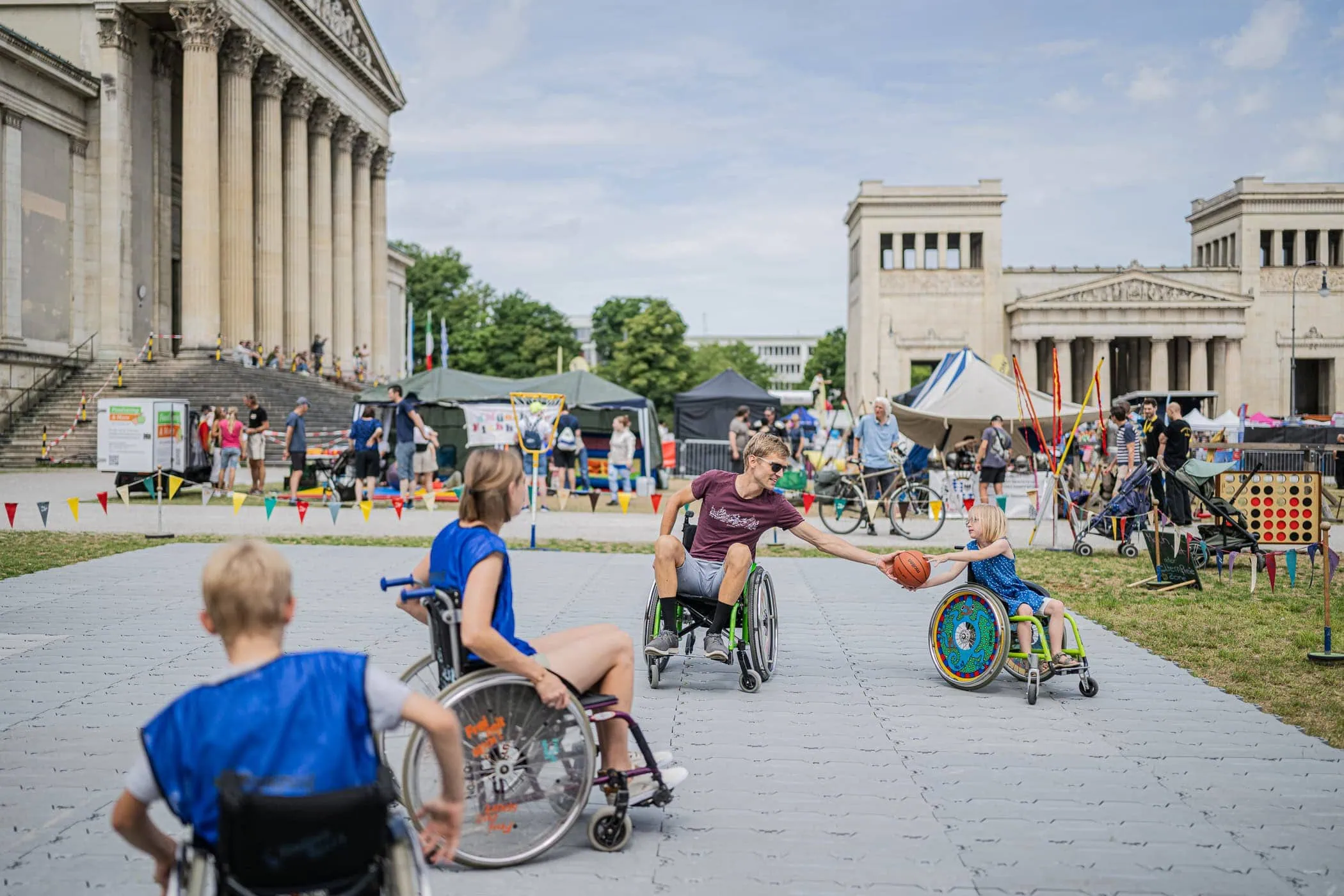 Münchner Sportfestival Königsplatz – Tipps fürs erste Juliwochenende KW 27 // HIMBEER
