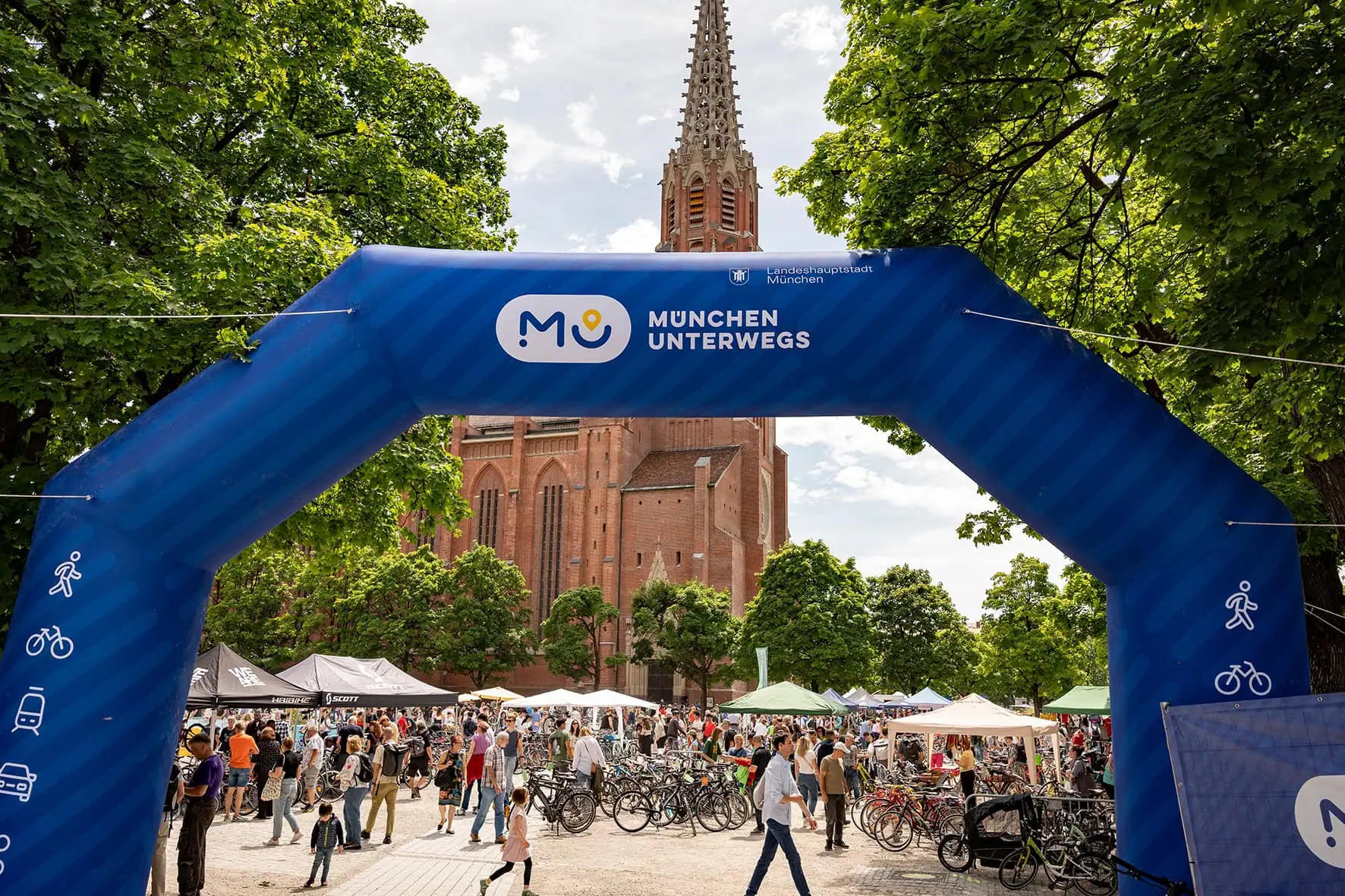 Münchner Radl-Dult Mariahilfplatz – Tipps fürs zweite Juniwochenende KW 24 // HIMBEER