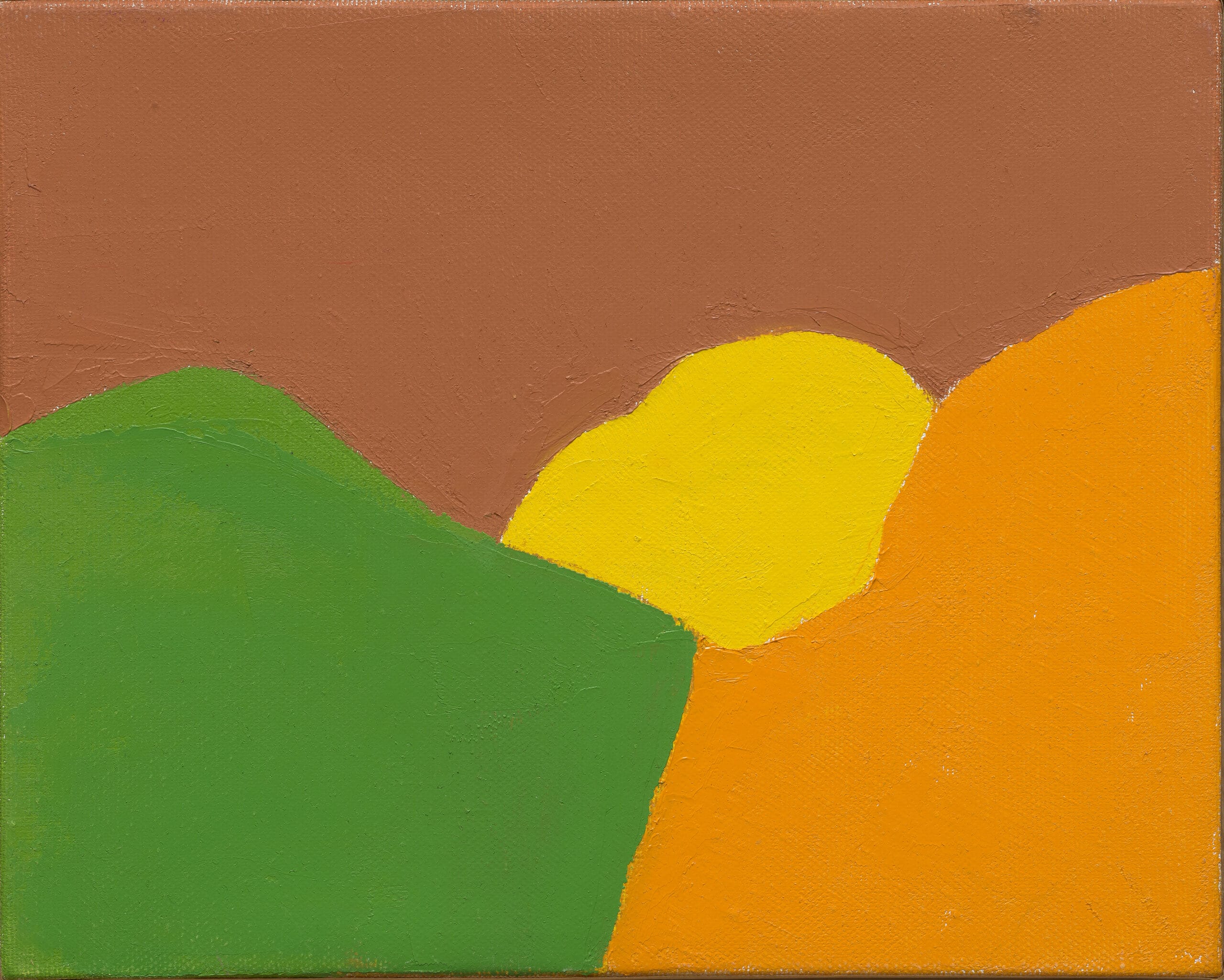 Etel Adnan, Untitled, 2010, Städtische Galerie im Lenbachhaus und Kunstbau München / Lenbachhaus Munich © VG Bild-Kunst, Bonn 2025 – Tipps für die erste Sommerferienwoche KW 32 // HIMBEER