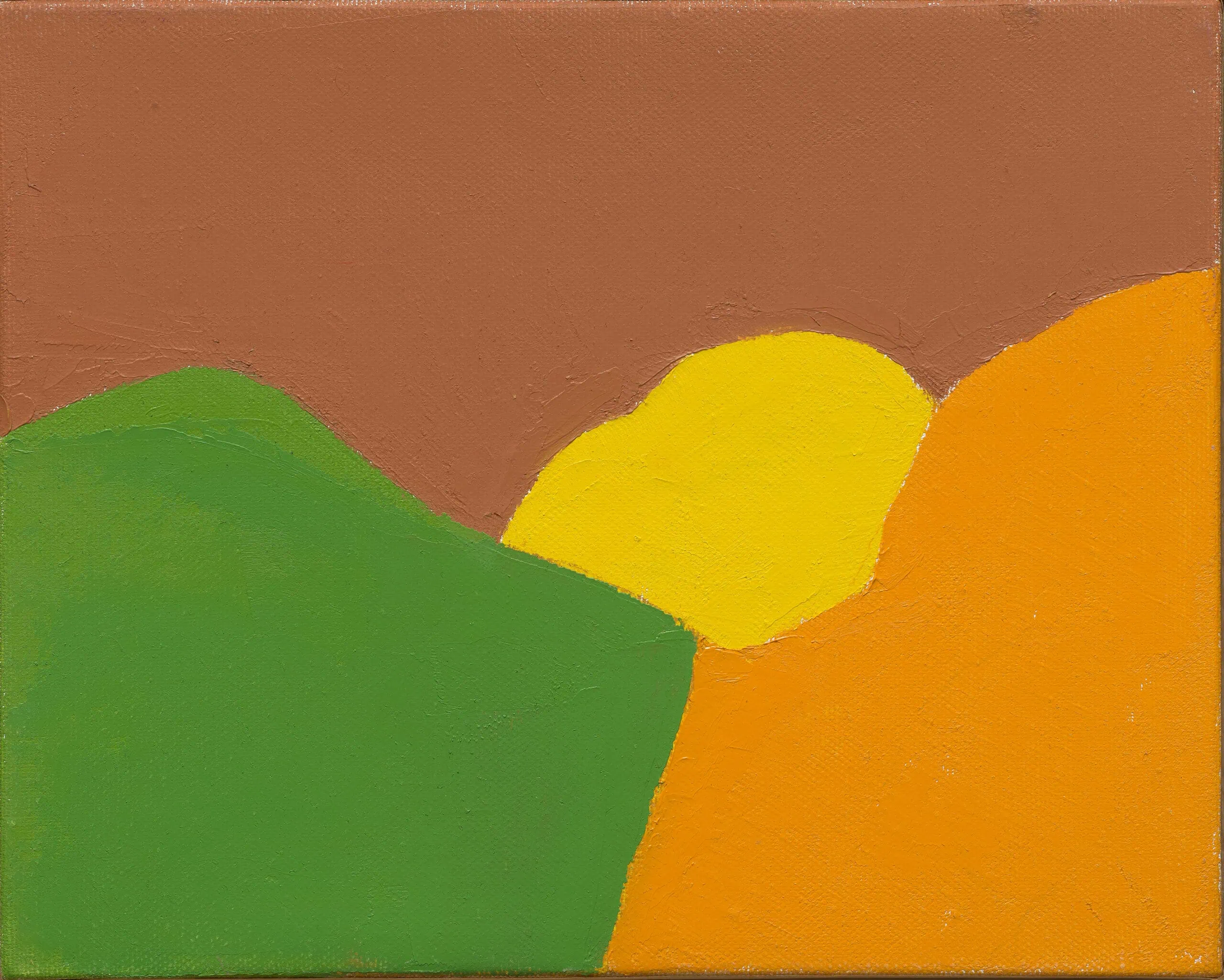 Etel Adnan, Untitled, 2010, Städtische Galerie im Lenbachhaus und Kunstbau München / Lenbachhaus Munich © VG Bild-Kunst, Bonn 2025 – Tipps für die erste Sommerferienwoche KW 32 // HIMBEER