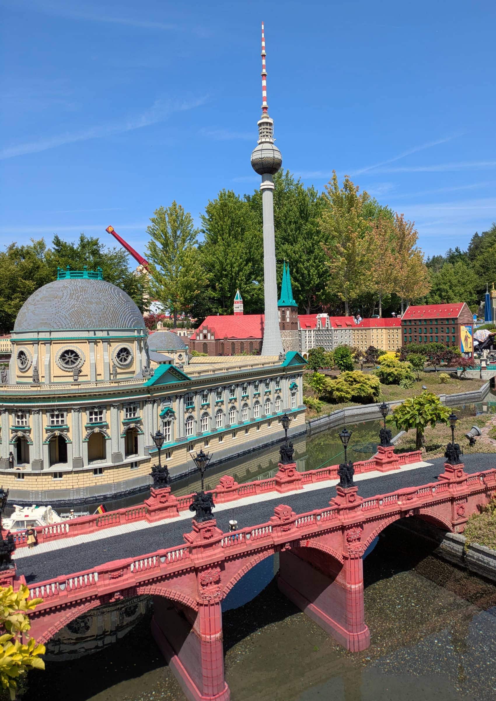 LEGOLAND Deutschland, Miniland, Blick nach Berlin // HIMBEER