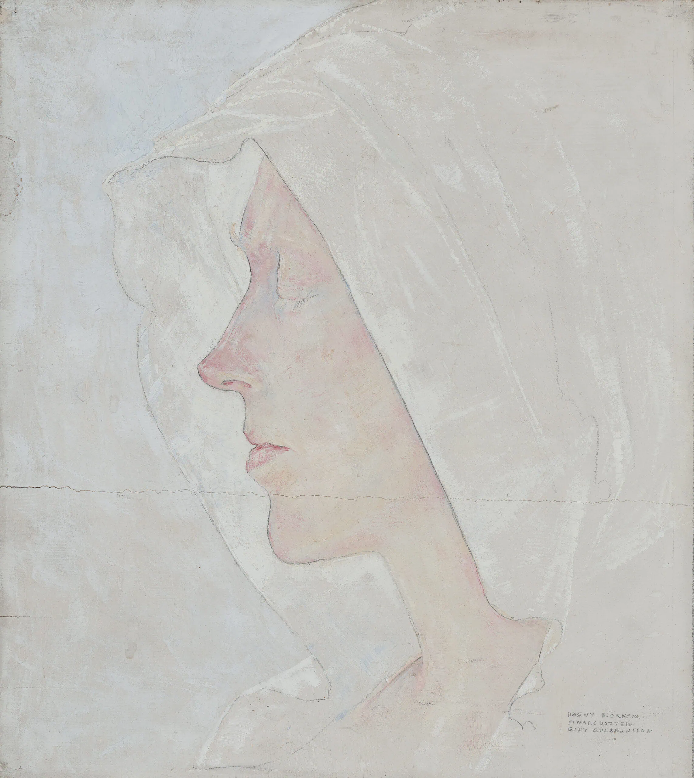 Olaf Gulbransson, Meine Frau, 1935Holz/ Bleistift, Deckfarben, Pinsel, 34,3 x 29,2 cm 1973 aus dem Nachlass Olaf Gulbransson erworben Bayerische Staatsgemäldesammlungen – Olaf Gulbransson Museum Tegernsee © Olaf Gulbransson, VG Bild-Kunst, Bonn 2026 Foto: Bayerische Staatsgemäldesammlungen, Margarita Platis – Tipps für die erste Sommerferienwoche KW 32 // HIMBEER