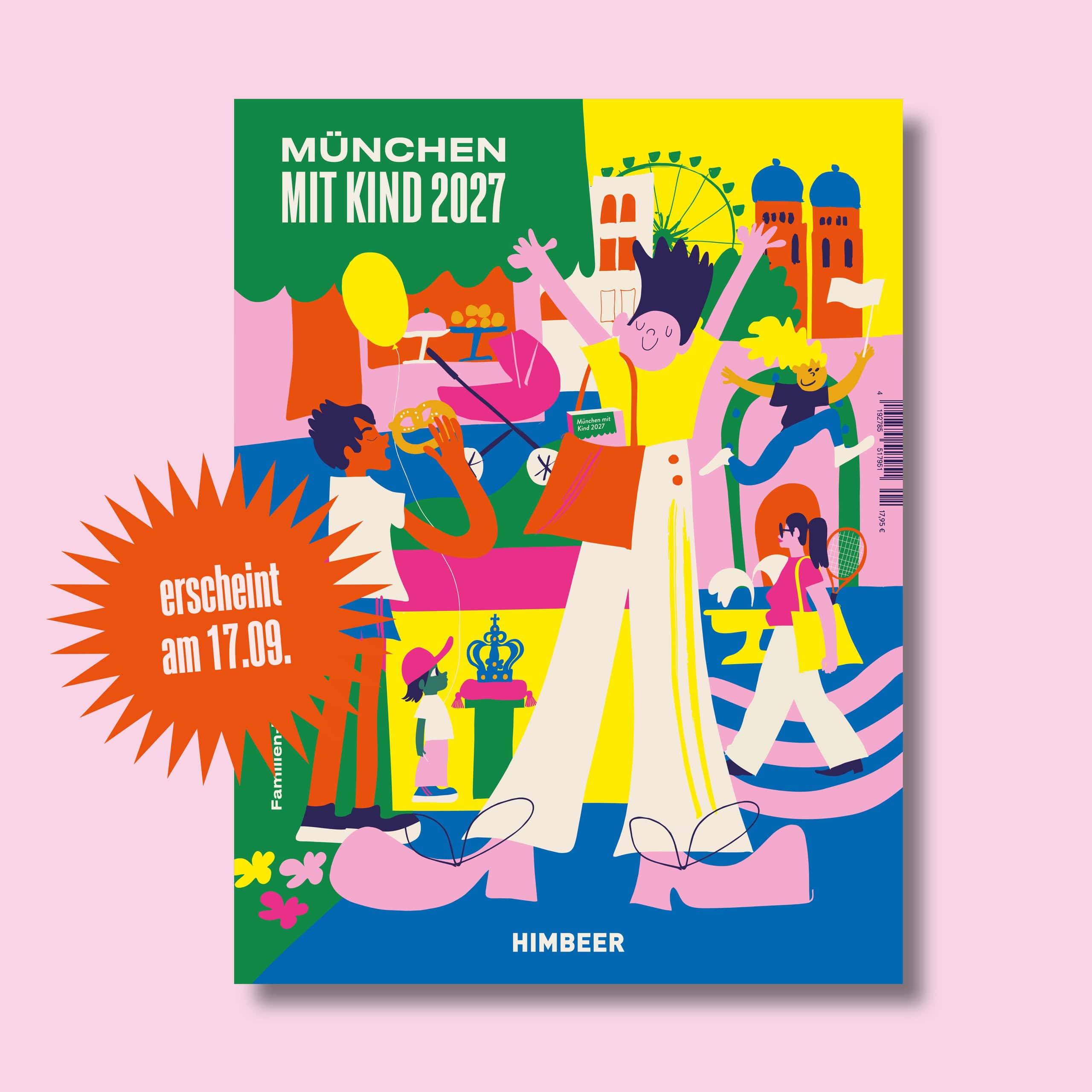 Himbeer Verlag Pressebereich: München Mit Kind 2027 Erscheint Am 17.09.2026
